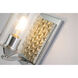 Arcadia 1 Light 5 inch PC Bath Light Wall Light in Polished Chrome